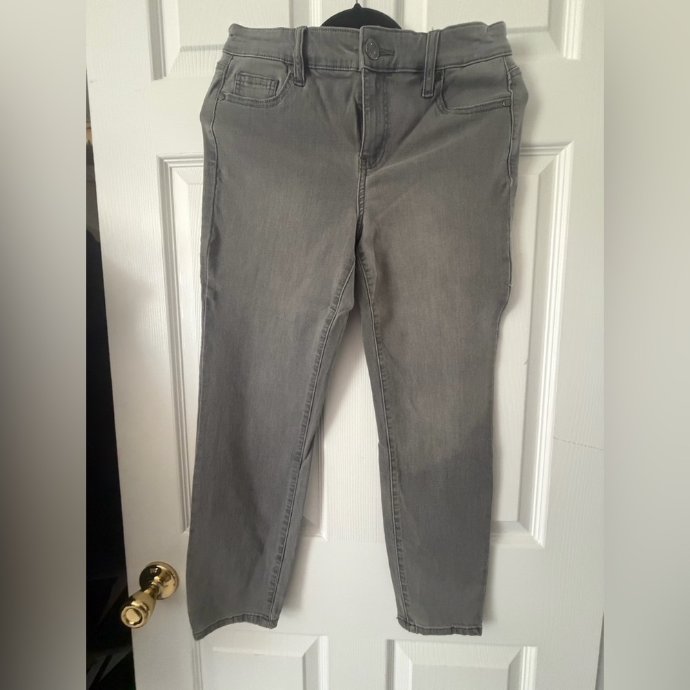 Buffalo David Bitton “Aubrey” Grey Stretch Skinny Jeans